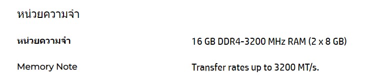 แรม HP Pavilion 15